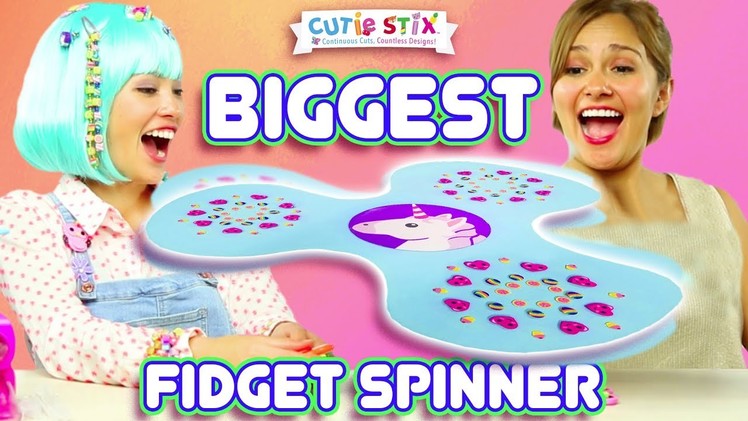 DIY Fidget Spinner! | How To Wow Show | Official Cutie Stix