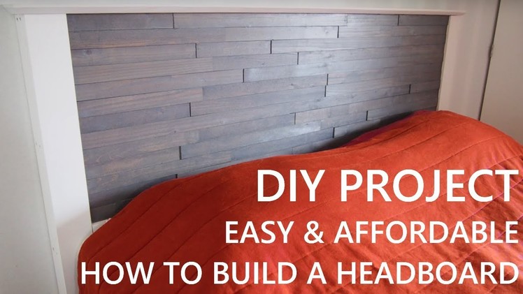 DIY How To Make a Headboard | Easy Build