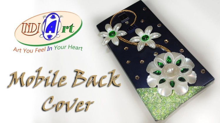 DIY : how to make mobile covers at home for girls|Indi Art|