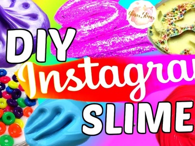 DIY Instagram Slime Tested! Twizzler Butter Slime, Galaxy Slime, Crunchy Slime!