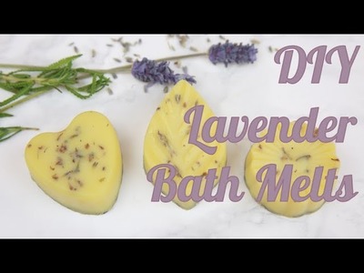 DIY Lavender Bath Melts