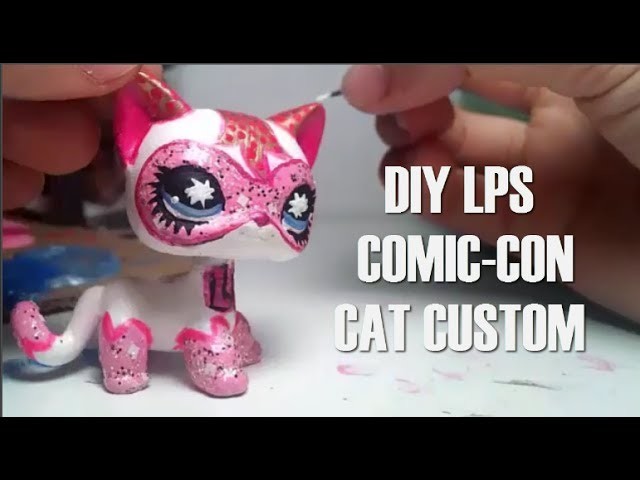 DIY - lps Custom Tutorial: Comic-con Cat ~ Step by Step ~ HelloStudios