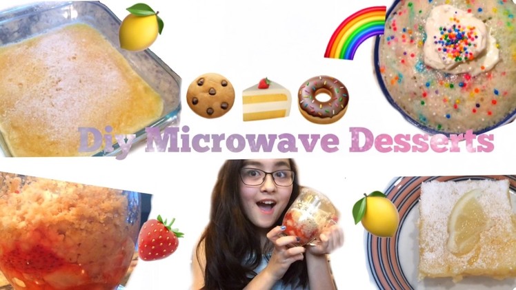 DIY Microwave Desserts. marblesky DIY