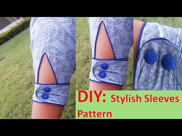 DIY: Stylish Sleeves Pattern For Kurties And Top Full Tutorial