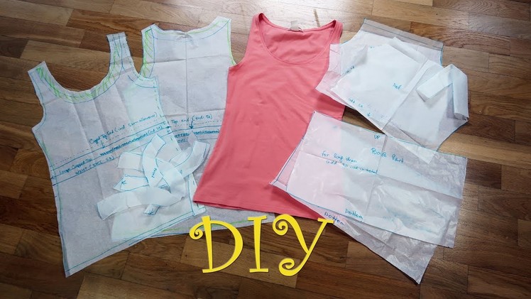 DIY Tank Top Pattern 16 in 1 | Top & Dress Pattern | Sewing For Beginners Part 6