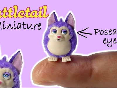 EASY Miniature Tattletail Tutorial. DIY Mini Doll Tattletail
