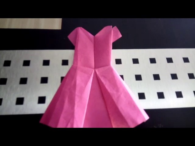 Dress Easy Origami Dress Easy Origami Ideas For Kids