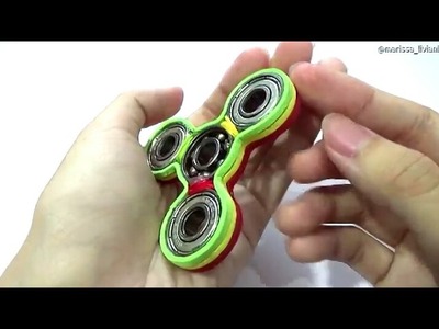 Fidget Spinner Tutorial | DIY Cara Membuat Fidget Spinner Murah Meriah