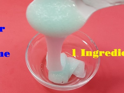 Hair Gel Slime 1 Ingredient ! DIY Slime 1 ingredient Easy with Hair Gel