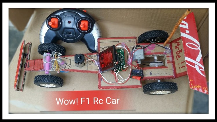 How to make a F1 RC car at home - DIY