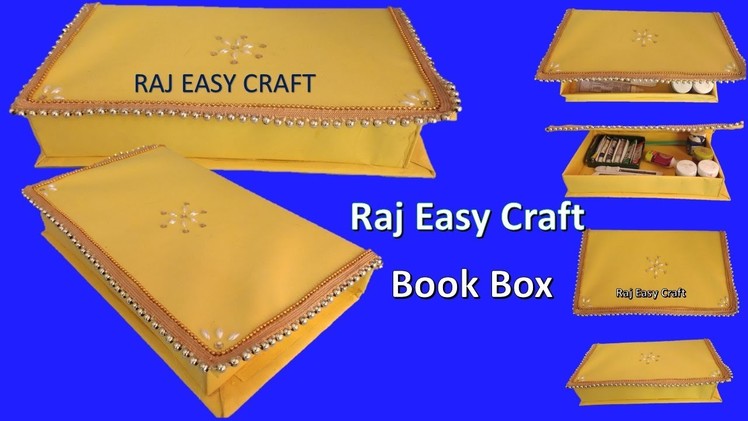 How to make Book Box Diy || 5 minutes craft || Diy box