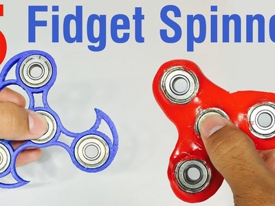 How To Make Fidget Spinners At Home - DIY 5 Types of Fidget Spinner - Indian LifeHacker