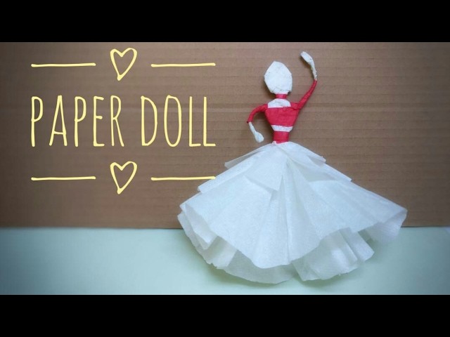 How to Make Paper Doll | DIY Craft