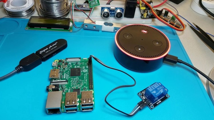 IOT  DIY Home Automation with Alexa | Raspberry Pi3 | Tutorial # 3