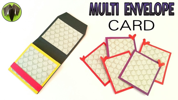 Multi Envelope Card - DIY Tutorial by Paper Folds - 712