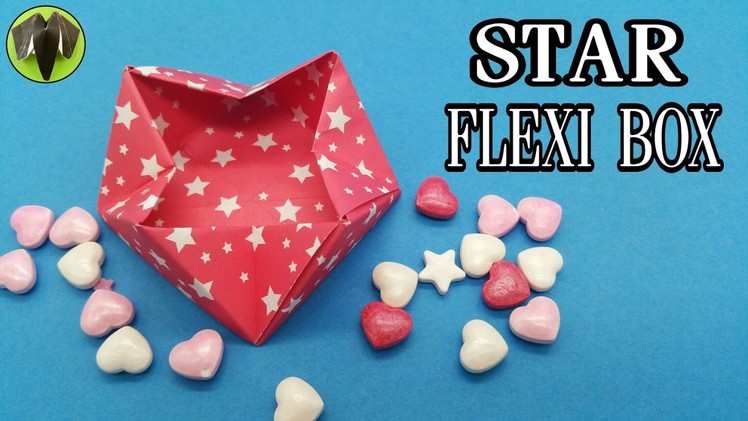 Star Flexible | Collapsable Box - DIY Tutorial by Paper Folds - 709