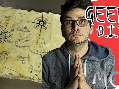 Treasure Map Tutorial : Geeky DIY