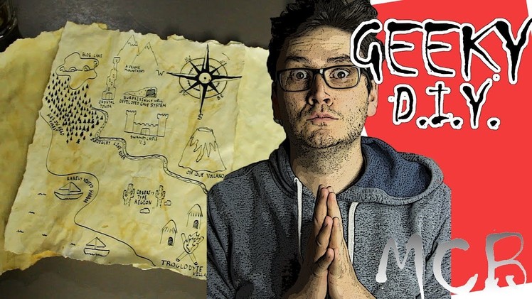 Treasure Map Tutorial : Geeky DIY