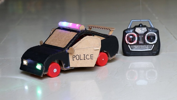 Wow! Amazing DIY RC Police Car - My New RC Cop Car