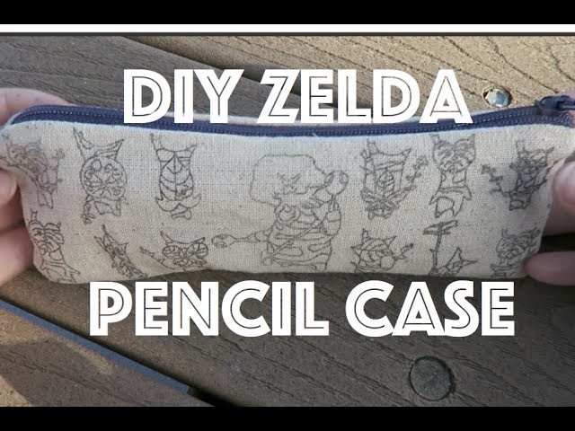 Zelda BOTW Craft Week - Sewing a Korok Pencil Case (5.5)