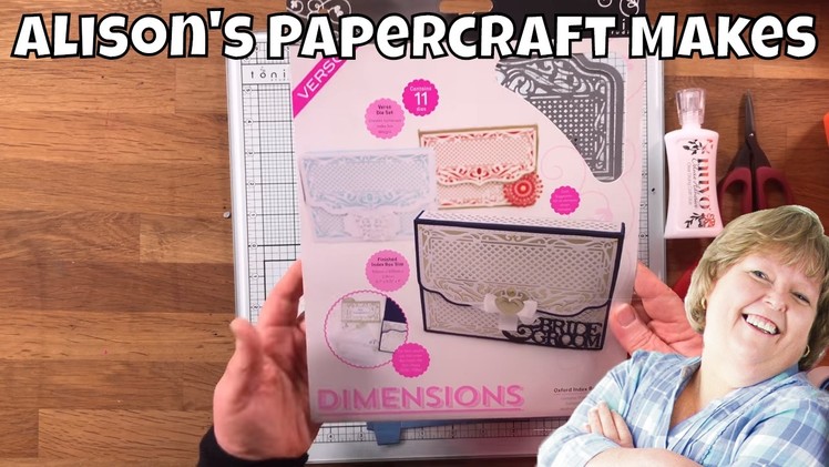 Alison's Papercraft Makes - How to Put Together a Basic Index Box