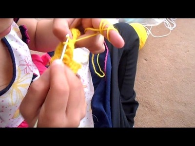 (Crochet-Crosia) crochet kid funny video