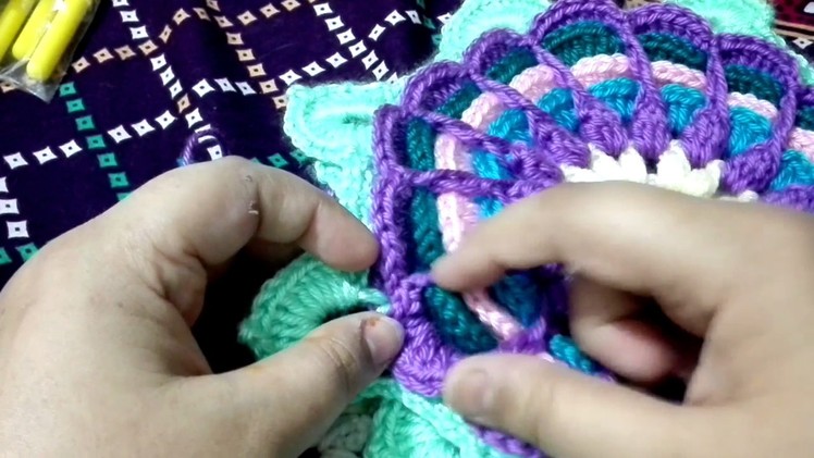 Crochet Mandala Style Flower Part 2 (ENGLISH VERSION)