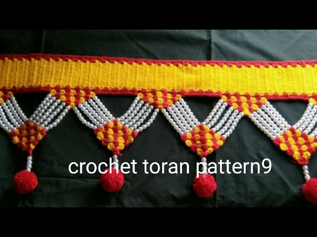 Crochet toran pattern 9 how to make