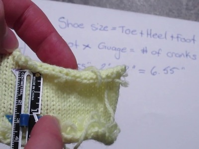 Custom sock pattern for vintage auto knitter (how to)