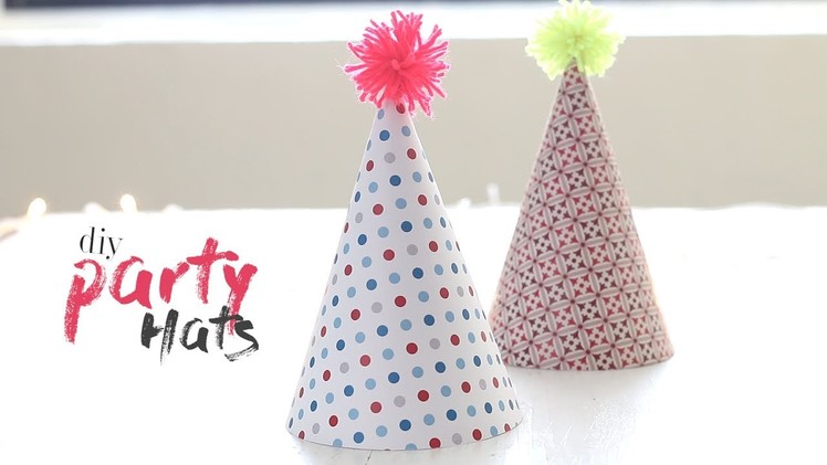 DIY: Party Hats