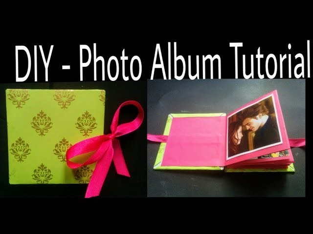 DIY - Photo Album Tutorial | How to Make Photo Album | Handmade Photo Album