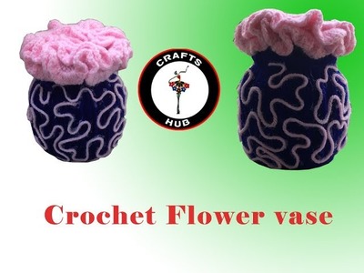 DIY: woolen flowervase