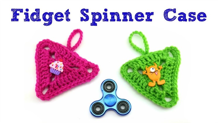 How To Crochet A Fidget Spinner Case, Episode 426