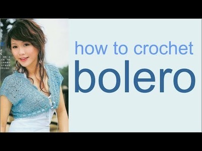 How to crochet bolero WIKA crochet