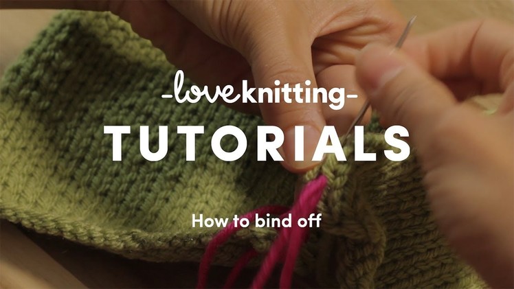 How To Knit - Cast Off (US Terminology)