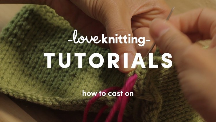 How To Knit - Casting On (US Terminology)