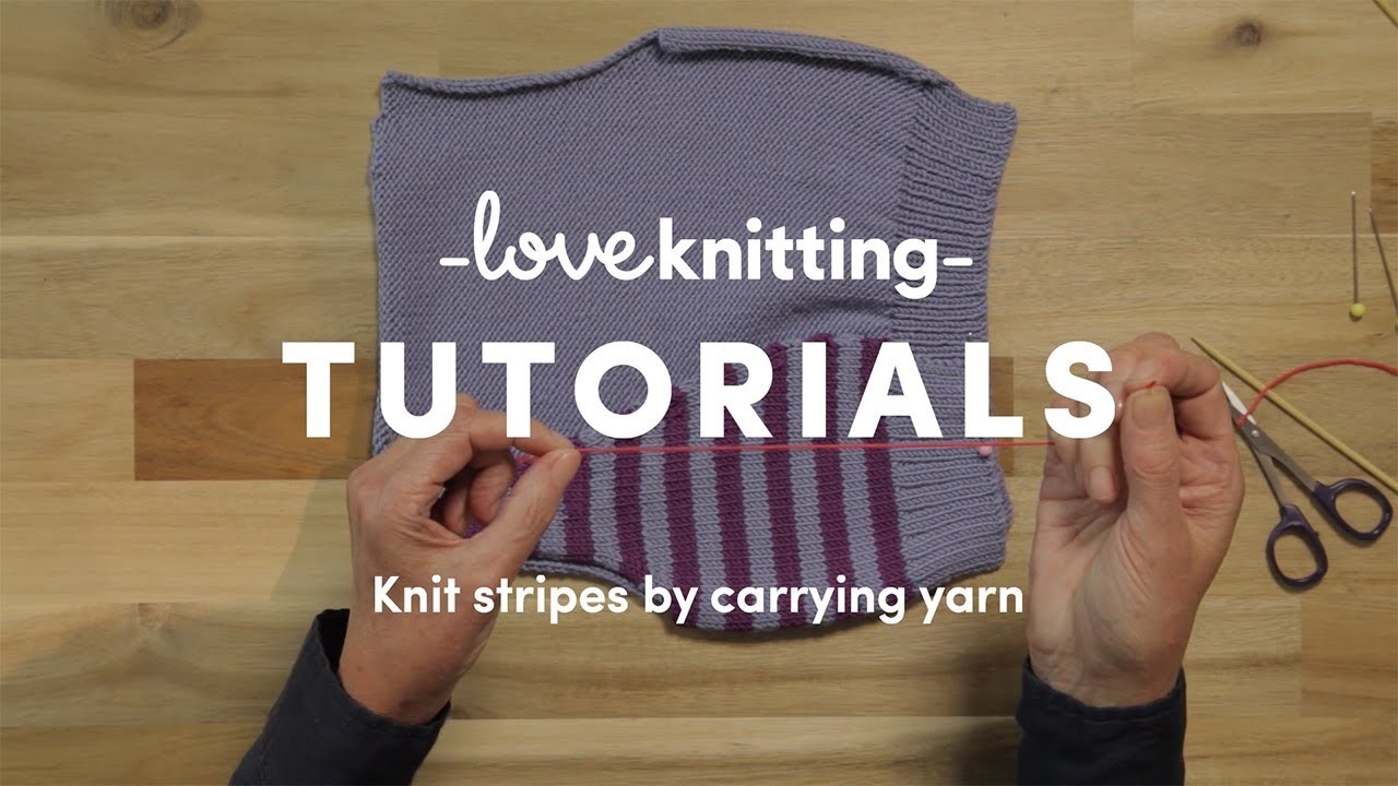 How To Knit - Knitting Stripes (US Terminology)