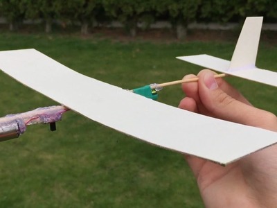 How to Make a Cardboard Plane with Electric Engine