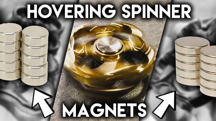 How To Make A HOVERING FIDGET SPINNER! Make Any Spinner FLY (EASY)
