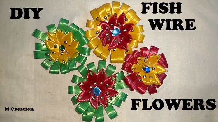 How to make FISHWIRE FLOWERS