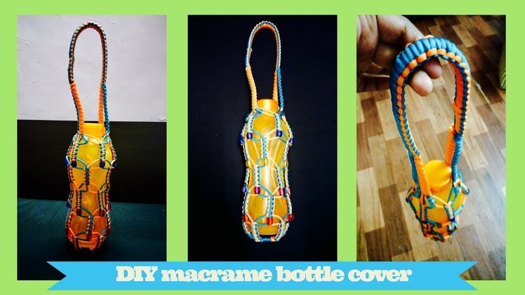 How to make Macrame bottle cover | Macrame Art