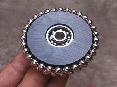 How To Make  Magnetic Fidget Spinner - DIY Hand Spinner Fidget Toys