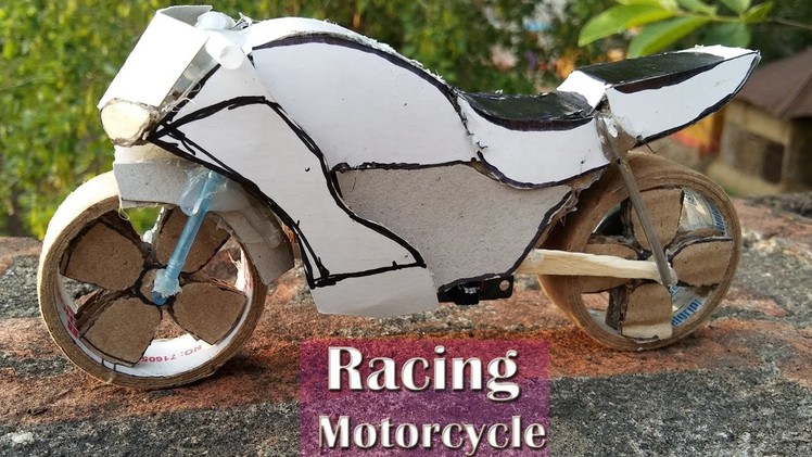 How to Make Mini Electric Racing Motorcycle