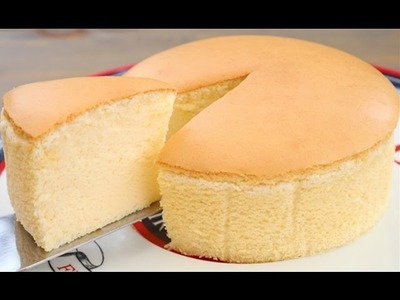 How To Make Soft Cheese Sponge Cake 古早味芝士蛋糕 (烫面法)