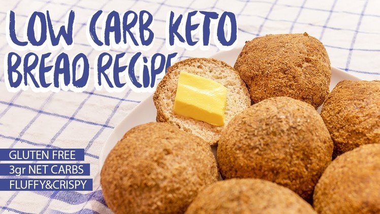 How to make The BEST and EASIEST Keto Low Carb Bread