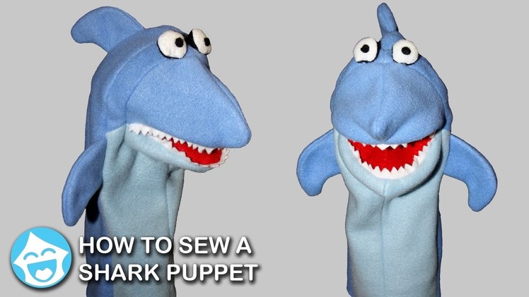 How to Sew a Shark Puppet