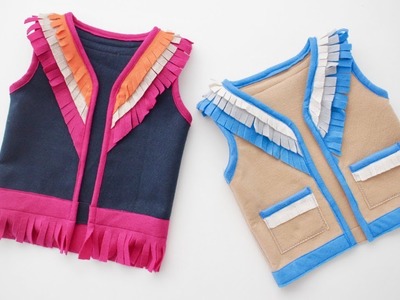 How to sew a Vest, with free pattern!