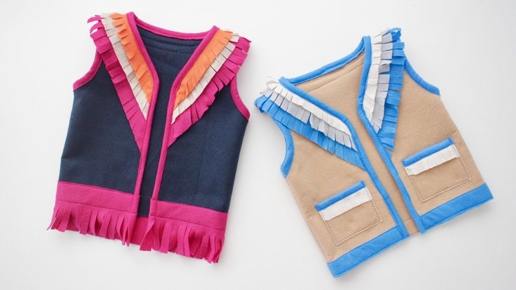 How to sew a Vest, with free pattern!