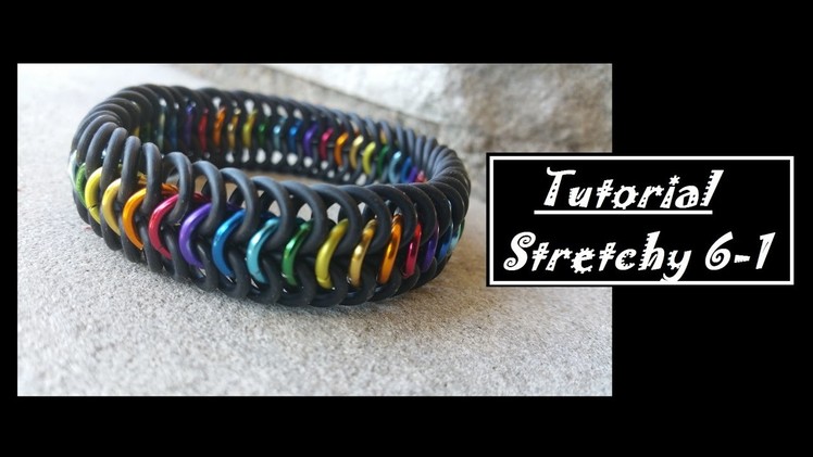 How to Weave Chainmaille Stretchy 6-1