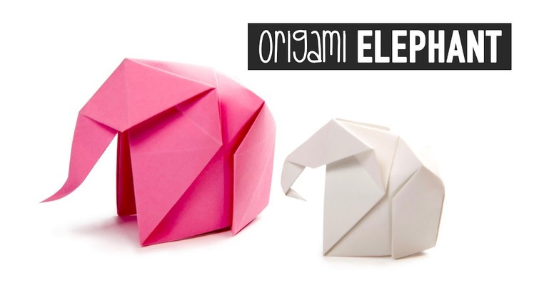 Origami Elephant Tutorial ???? Paper Kawaii